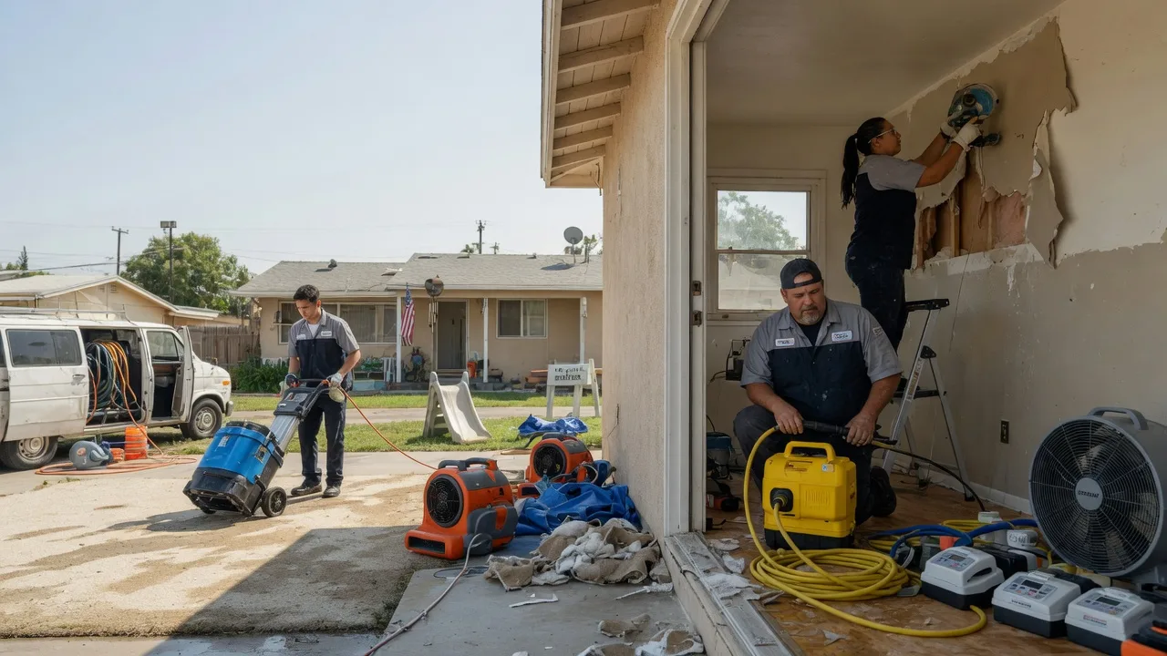 Water Damage Restoration in Los Molinos, CA near me